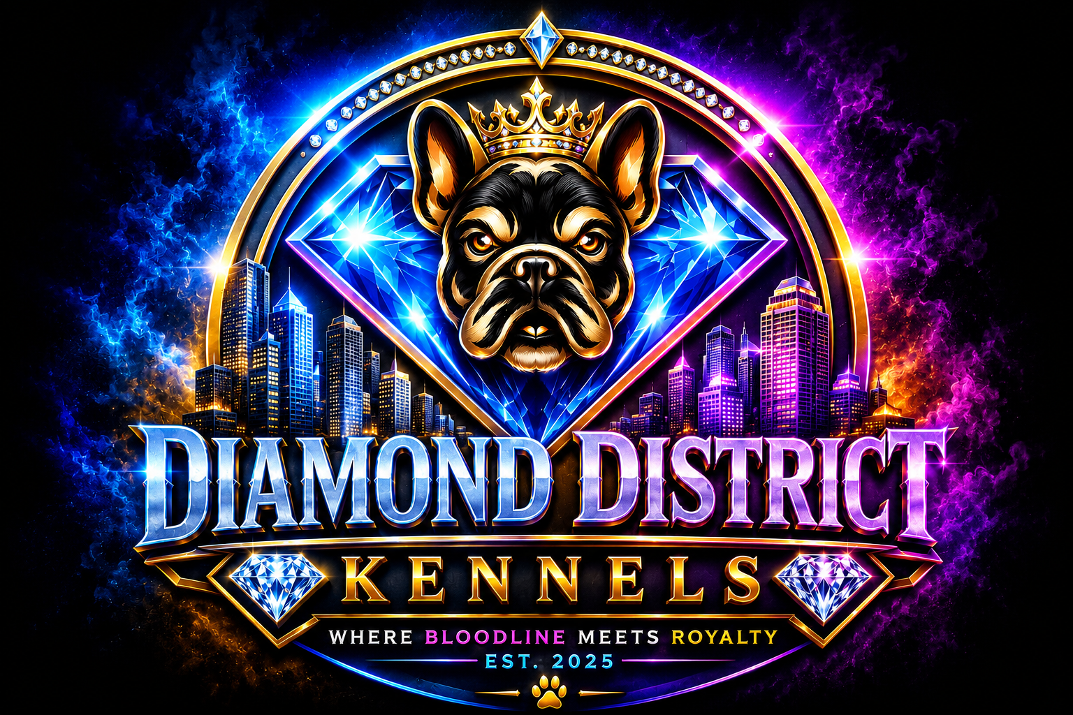 Diamond District Kennels crest