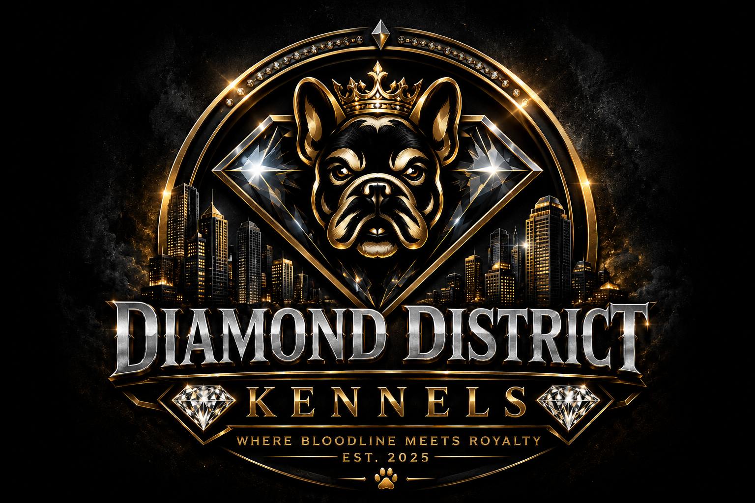 Diamond District Kennels crest